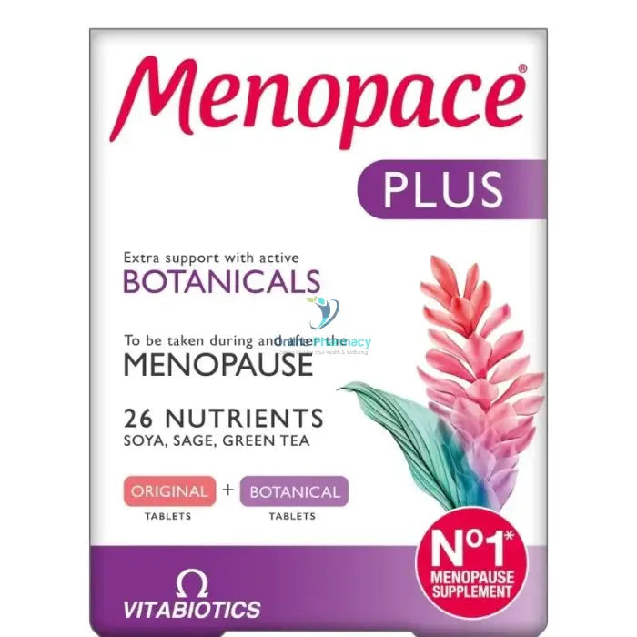 Vitabiotics Menopace Plus - 56 Pack