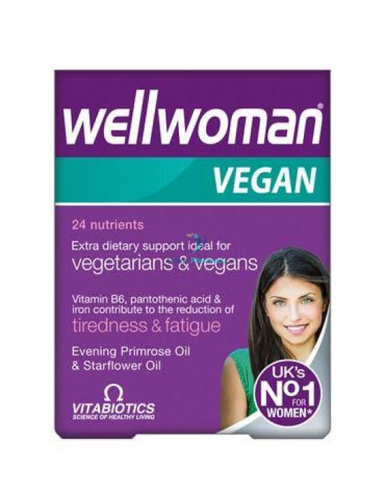 Wellwoman Vegan - 60 Tabs - OnlinePharmacy
