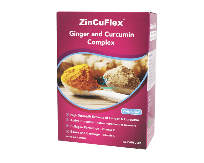 ZinCuFlex Joint Support Capsules - 30/60 Pack - OnlinePharmacy